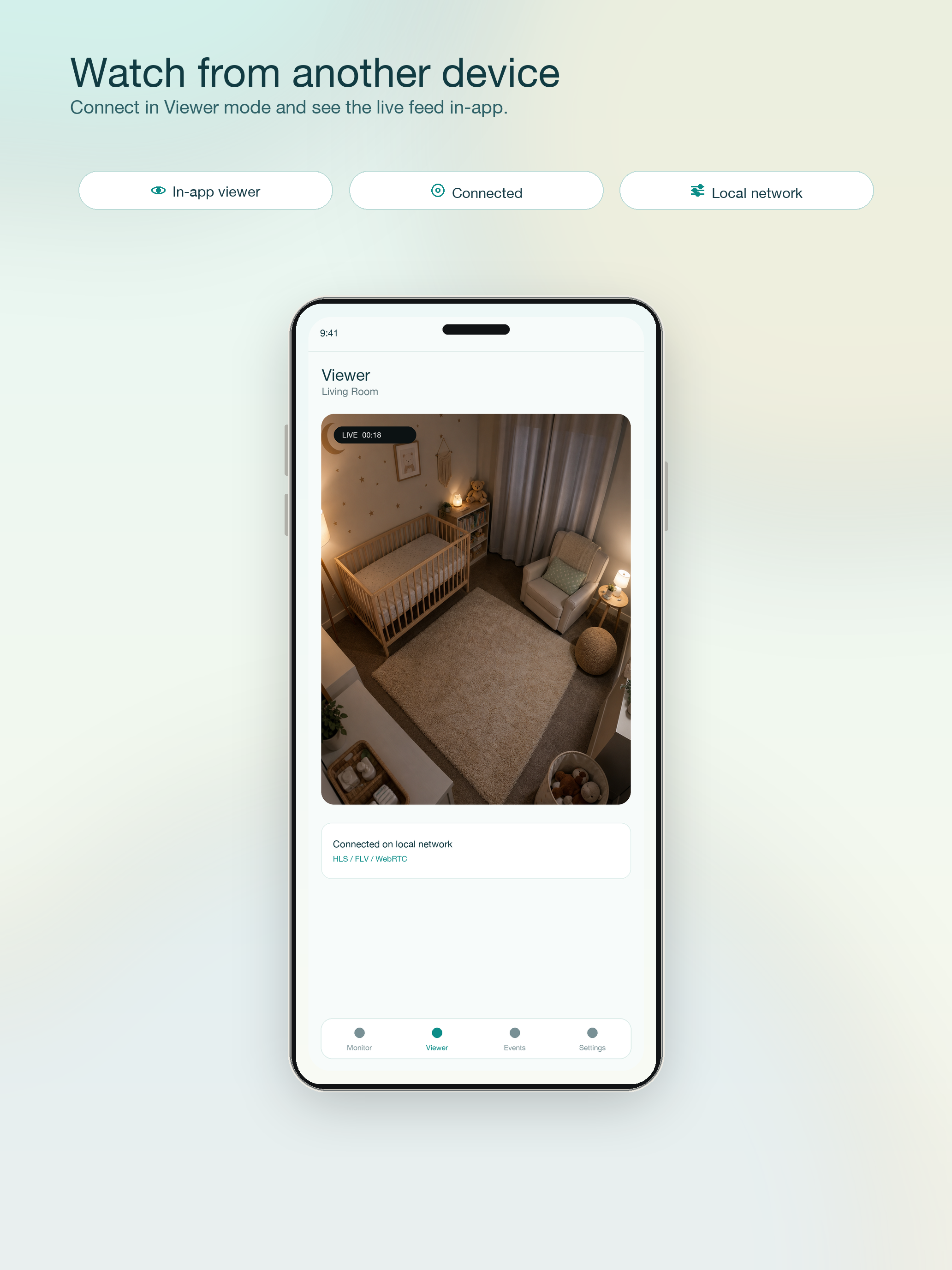 PerchCam iPad App Store screenshot 2