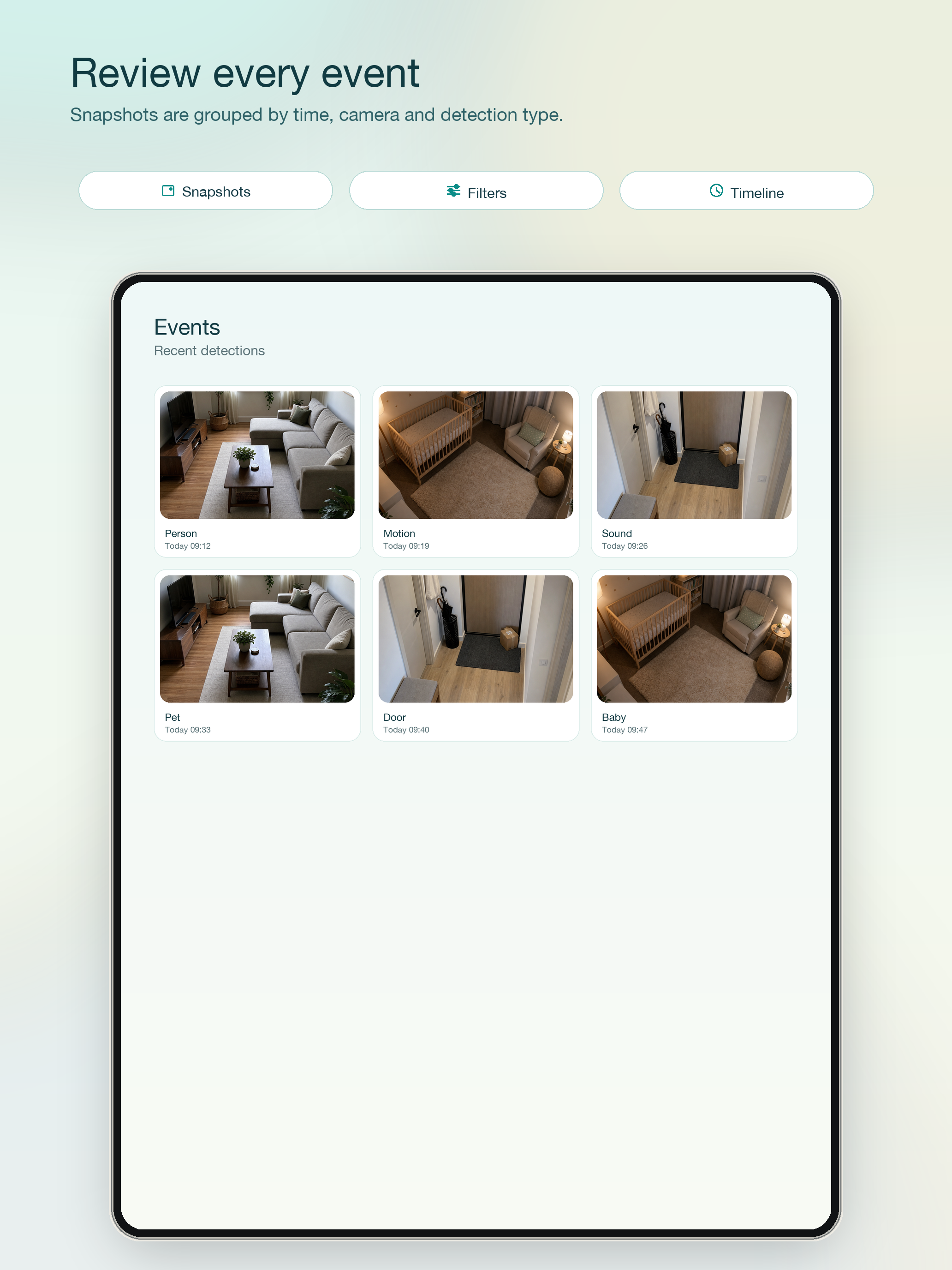 PerchCam iPad App Store screenshot 3
