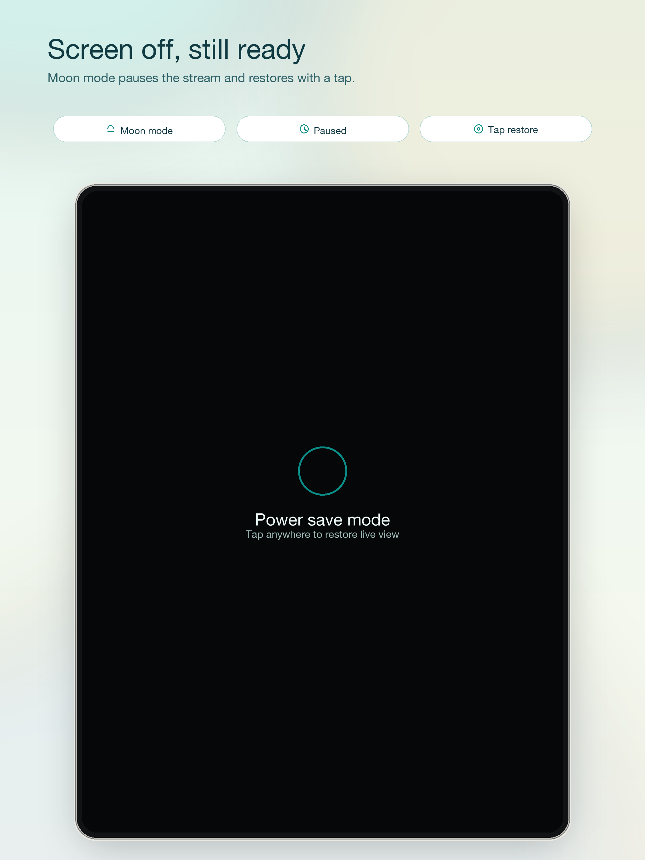 PerchCam iPad App Store screenshot 4
