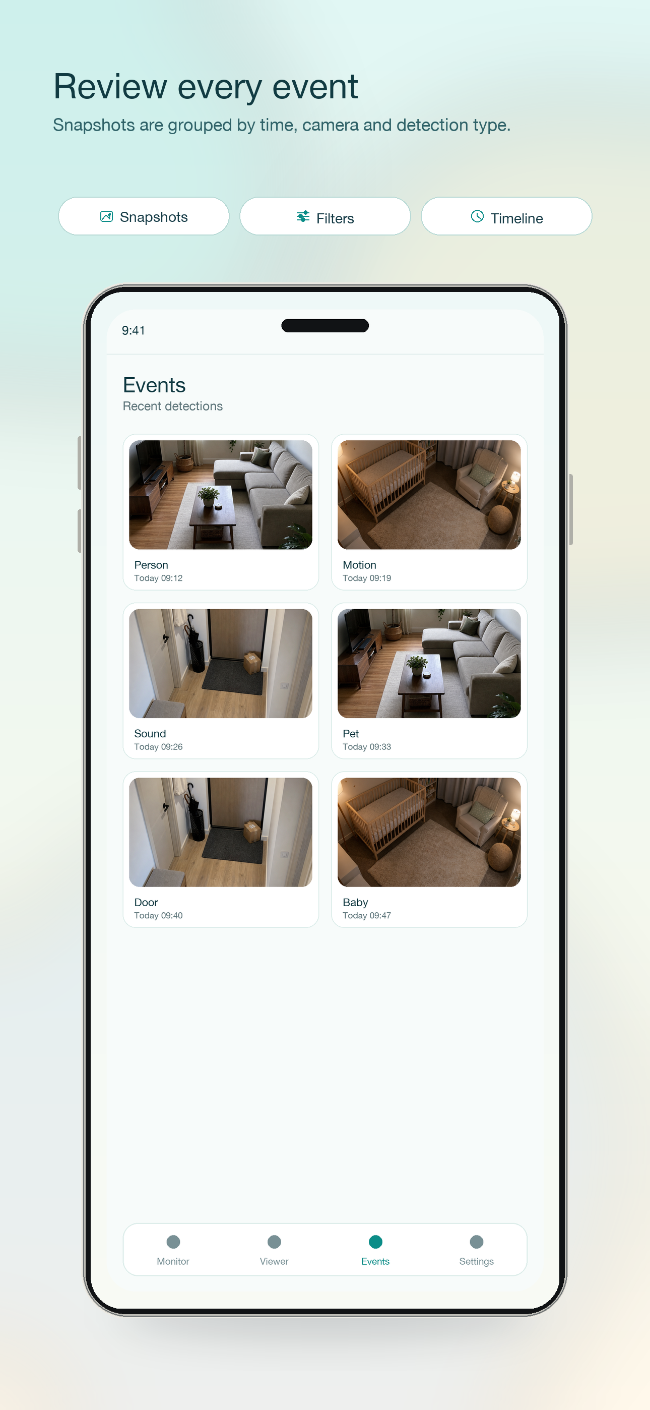 PerchCam iPhone App Store screenshot 3