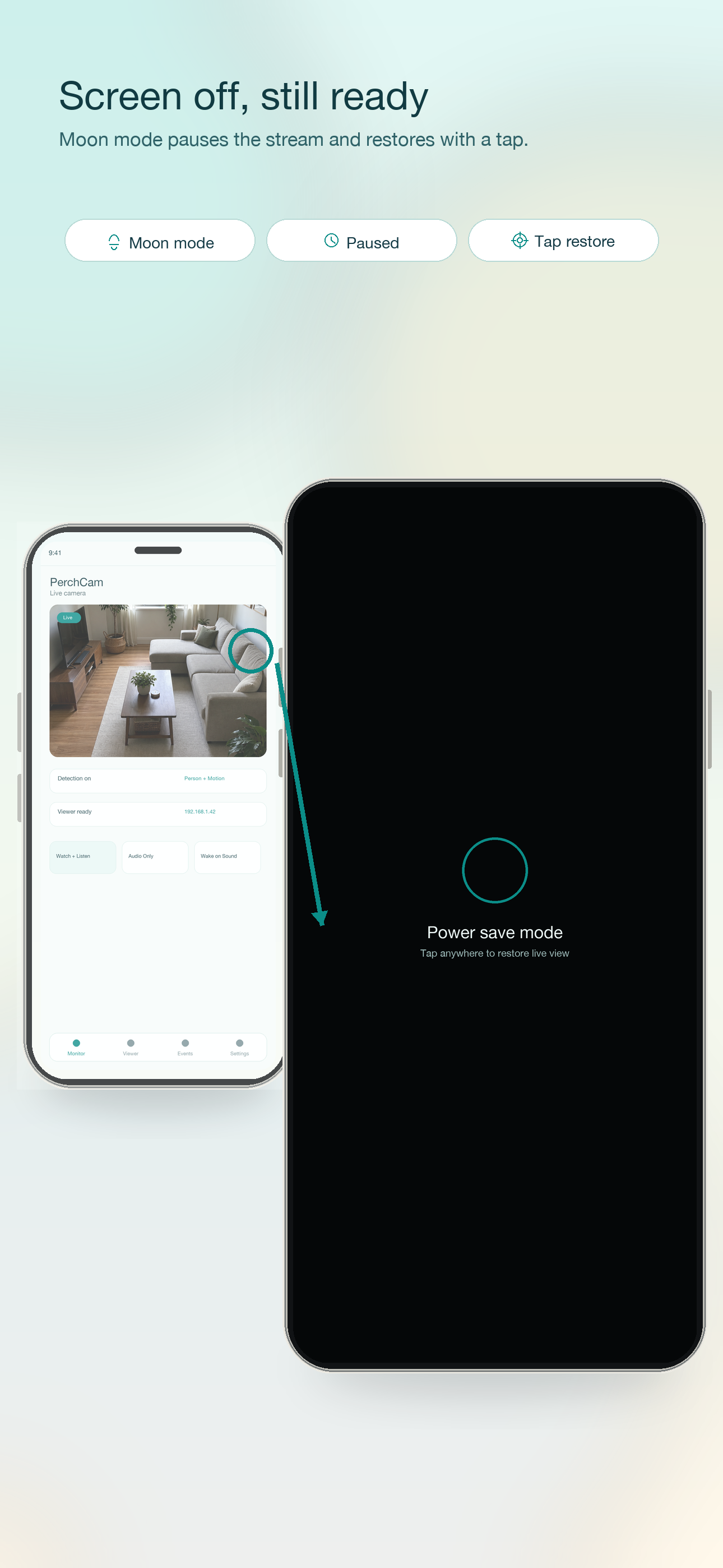 PerchCam iPhone App Store screenshot 4