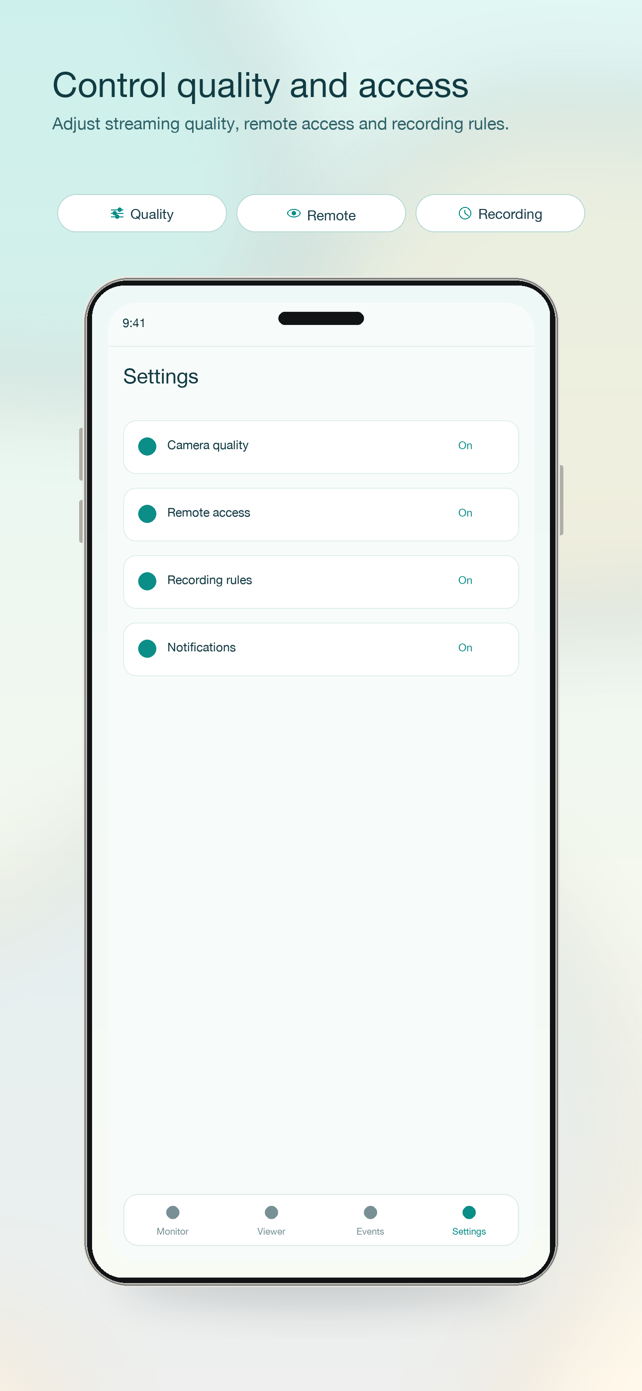 PerchCam iPhone App Store screenshot 5
